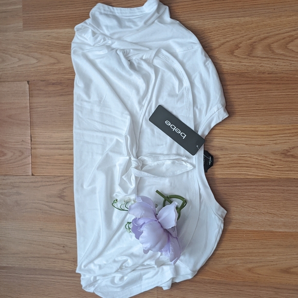 BEBE white blouse with heart decorations - Picture 4 of 4